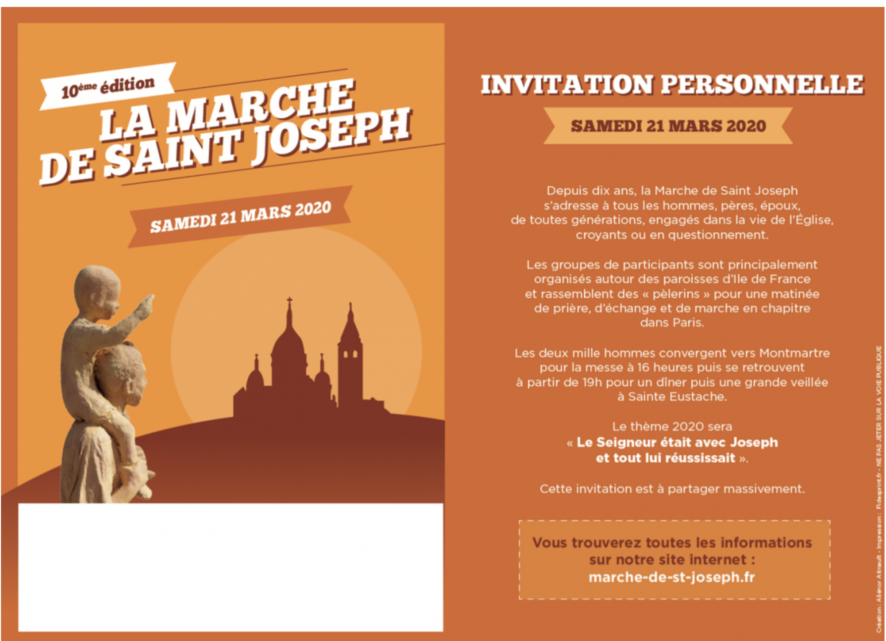 Marche saint Joseph