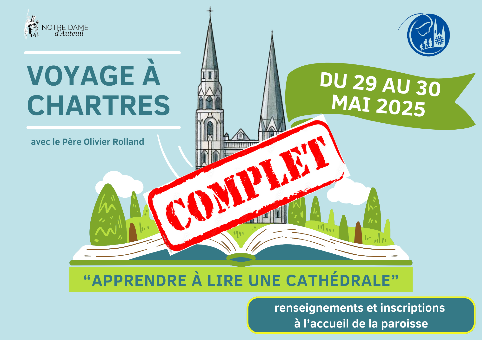 Voyage à Chartres